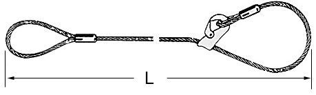 Dolezych Anschlagseil Schlaufe+Hak1 m Durchm. 12 mm Produktbild Dolezych Anschlagseil Schlaufe+Hak1 m Durchm. 12 mm