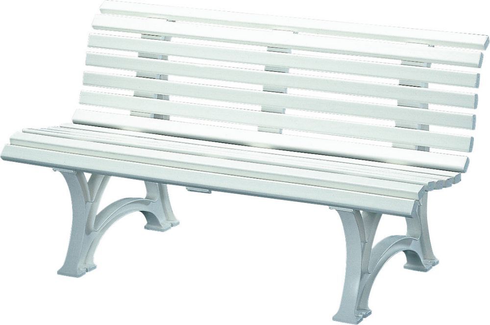 Blome Bank Helgoland 3 Sitze weiß 1500 mm Produktbild Blome Bank Helgoland 3 Sitze weiß 1500 mm