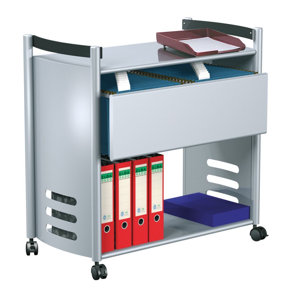 Kerkmann Bürowagen tec-art mit 2 B. u. Hängeregistr. Produktbild Kerkmann Bürowagen tec-art mit 2 B. u. Hängeregistr.