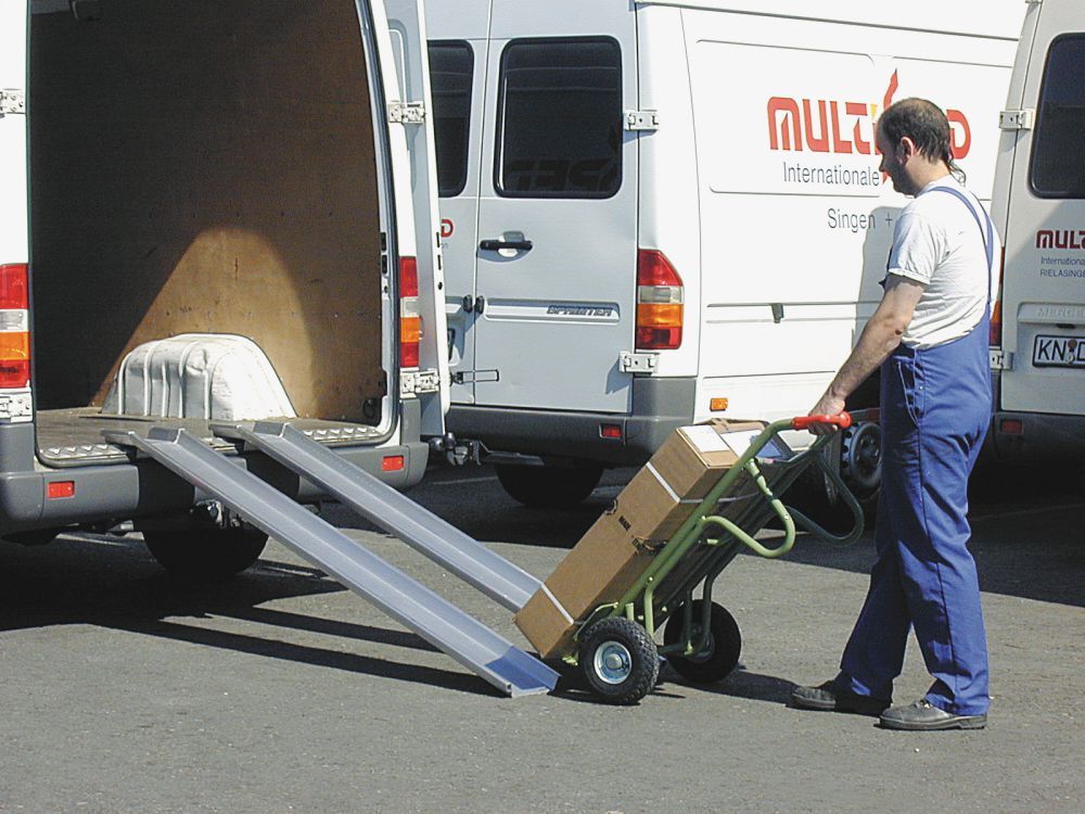 Altec Verladeschiene Alu 500 KpL2000xB150 mm mit Rand Produktbild Altec Verladeschiene Alu 500 KpL2000xB150 mm mit Rand