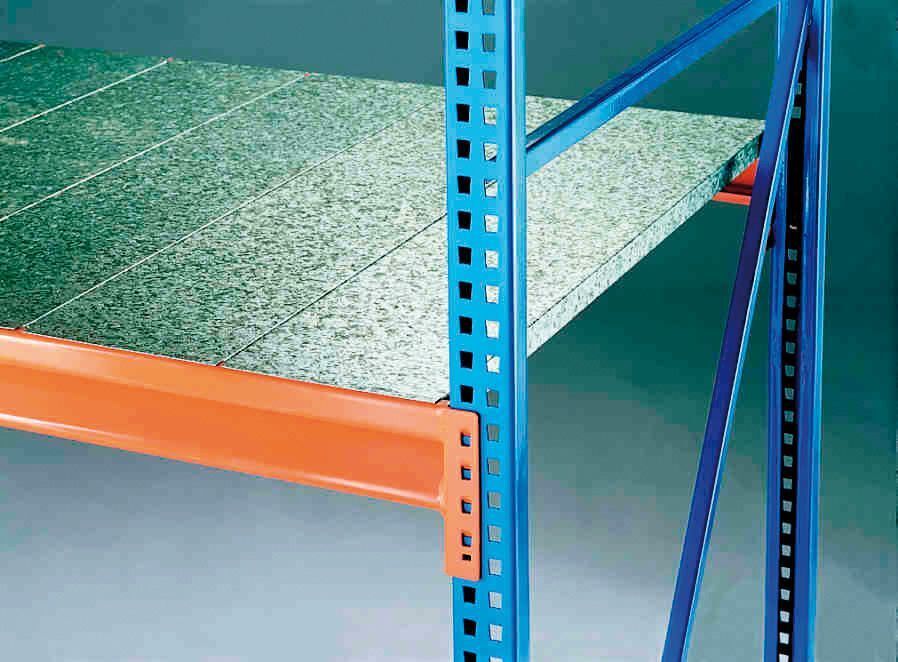 SCHULTE Zusatzebene f. W100 Regal2500x60 SCHULTE Zusatzebene f. W100 Regal2500x600 mm Stahlboden