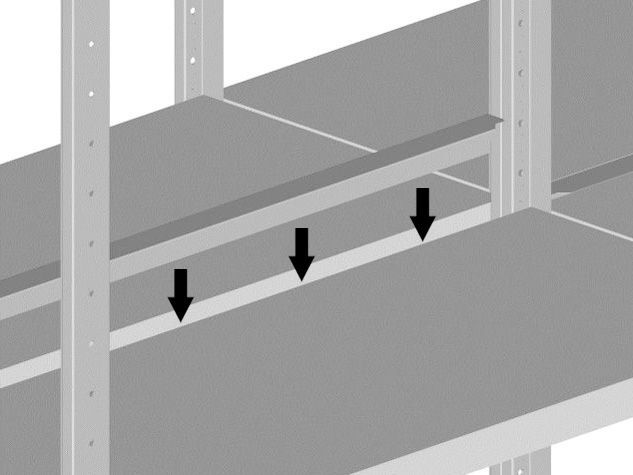 Meta Fülleiste 1300 mm verzinkt Produktbild Meta Fülleiste 1300 mm verzinkt
