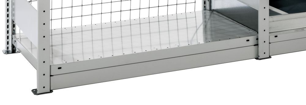 Meta Sockelleiste f.CLIP 1000x56 mm verz. Produktbild Meta Sockelleiste f.CLIP 1000x56 mm verz.