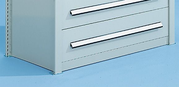 Meta Sockelleiste f.CLIP 1000x56 mm Kunststoff Produktbild Meta Sockelleiste f.CLIP 1000x56 mm Kunststoff
