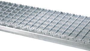 ZARGES Podesttreppe einseitig 5 Stufen/Gitter Produktbild ZARGES Podesttreppe einseitig 5 Stufen/Gitter bild 3