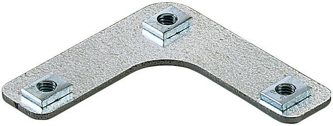 Meta Fixwinkel 8 Stk. und 25 Linsenkopfschrauben Produktbild Meta Fixwinkel 8 Stk. und 25 Linsenkopfschrauben