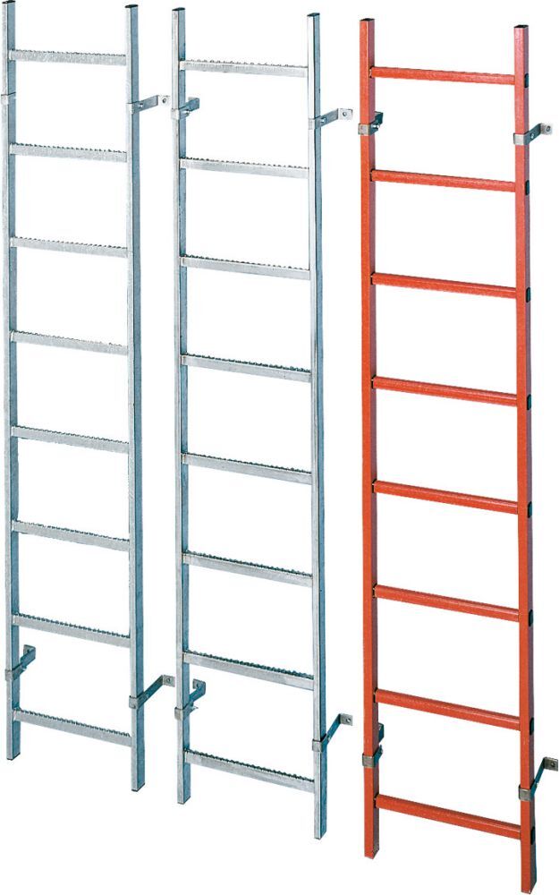 ZARGES Schachtleiter verzinkt 15 Sprossen LW400 mm ZARGES Schachtleiter verzinkt 15 Sprossen LW400 mm