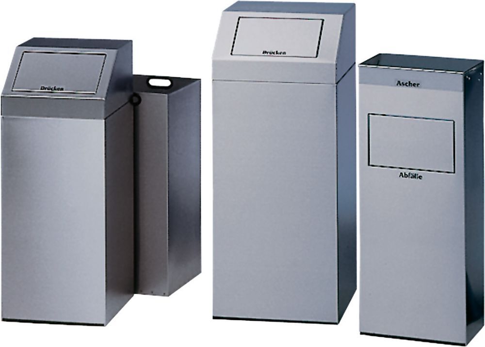 Var Wertstoffsammler Edelst. 76 l 380x380x890 mm Produktbild Var Wertstoffsammler Edelst. 76 l 380x380x890 mm