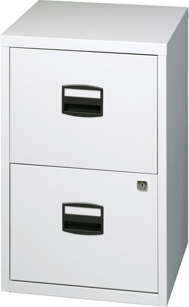 Bisley Hängeristraturschränk 2 Schübe schwarz Produktbild Bisley Hängeristraturschränk 2 Schübe schwarz