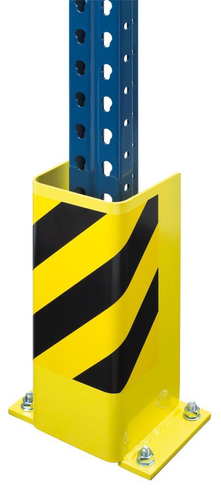 TTS Schutzecken schwarz gelb U-Form Maße 800 x 160/160 x 5 mm Produktbild TTS Schutzecken schwarz gelb U-Form Maße 800 x 160/160 x 5 mm