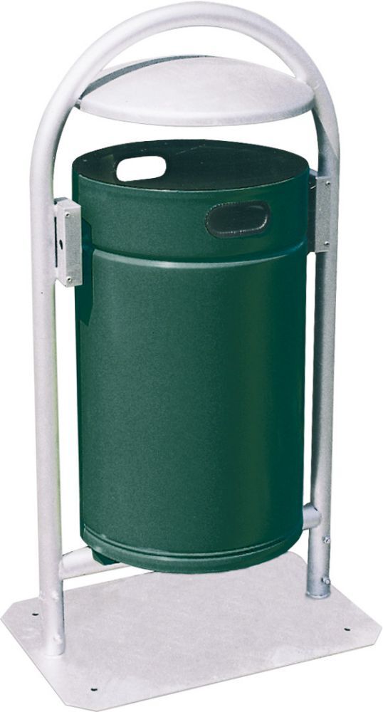 Var Abfallbehälter 60 l blau 600x400x1450 mm m.Dach Var Abfallbehälter 60 l blau 600x400x1450 mm m.Dach