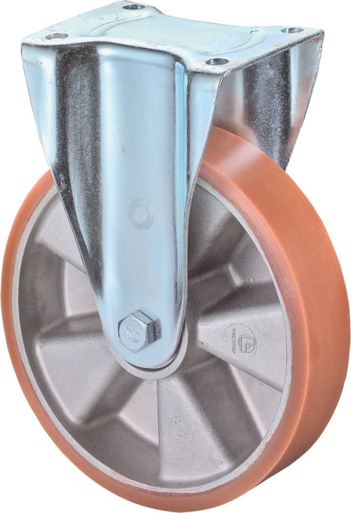 BS Rollen Bockrolle 80mm LG.K schwer verz Alu-Felge Produktbild BS Rollen Bockrolle 80mm LG.K schwer verz Alu-Felge