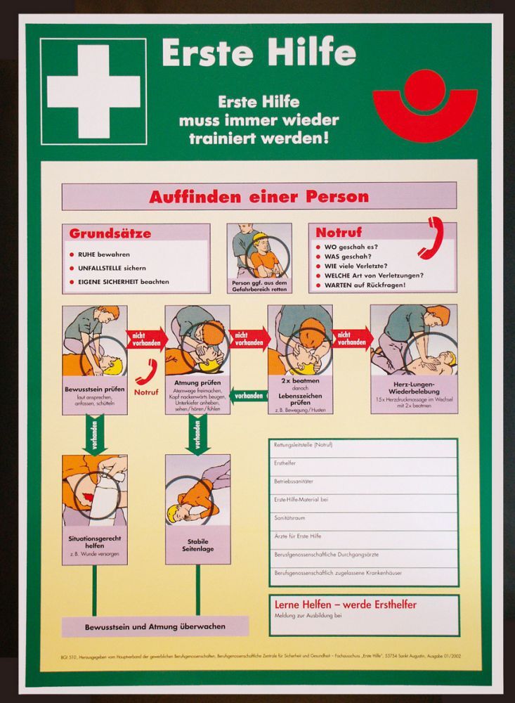 Anleitung Erste Hilfe Kunststoff (PVC) Produktbild Anleitung Erste Hilfe Kunststoff (PVC)