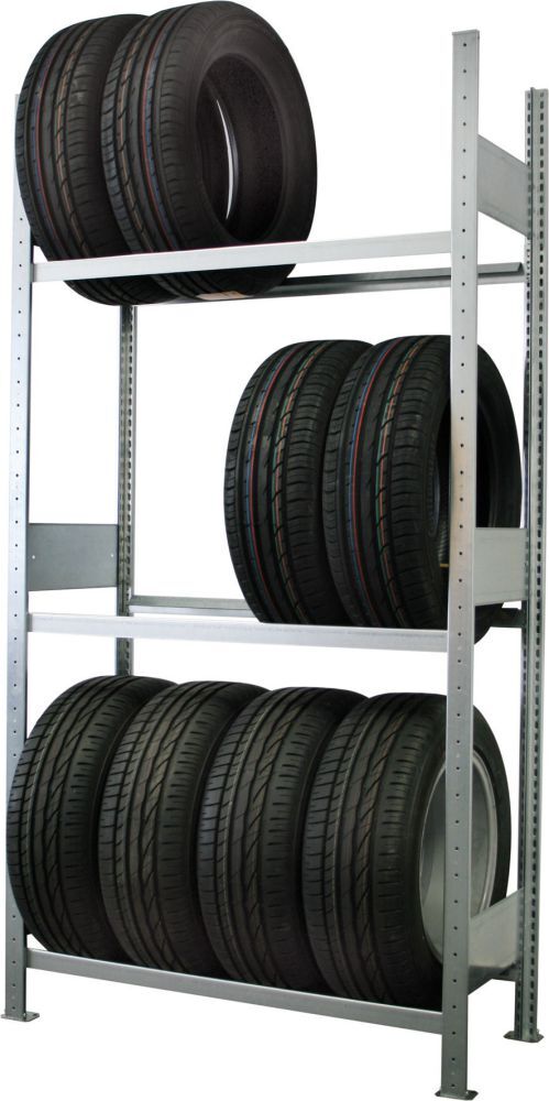 Meta ClipS3 Reifenregal GR 2000x1000x400 mm vzk Produktbild Meta ClipS3 Reifenregal GR 2000x1000x400 mm vzk