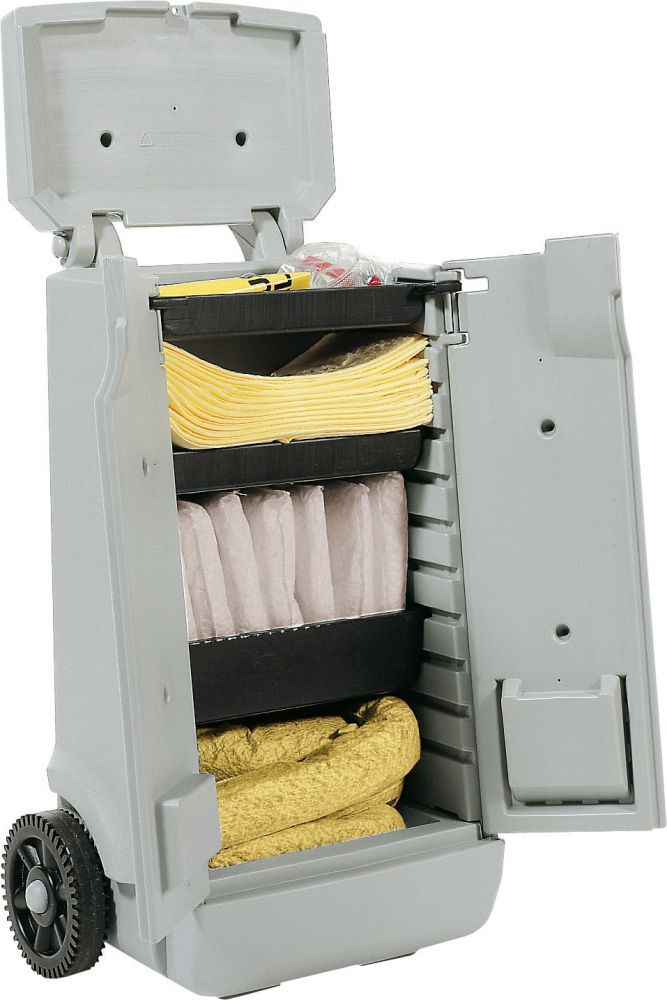 Asecos Sorbents Spezial Transportwagen Produktbild Asecos Sorbents Spezial Transportwagen