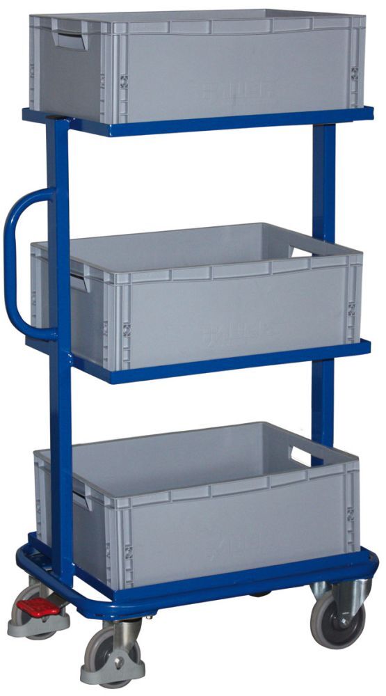Variofit Beistellwagen 200 kg mit Kästen Produktbild Variofit Beistellwagen 200 kg mit Kästen