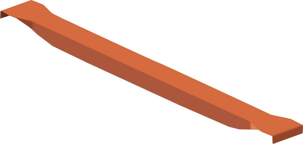 Meta Tiefenauflage orange 1110 mm Rahmentiefe Produktbild Meta Tiefenauflage orange 1110 mm Rahmentiefe