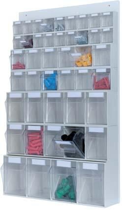 Hünersdorff Multistore Set, 44Sbl.In 4Gr. PS, gl.klar, lichtgrau Produktbild Hünersdorff Multistore Set, 44Sbl.In 4Gr. PS, gl.klar, lichtgrau