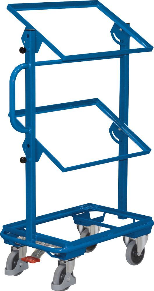 Variofit Beistellwagen 200 kg offener Rahmen neigbar Produktbild Variofit Beistellwagen 200 kg offener Rahmen neigbar
