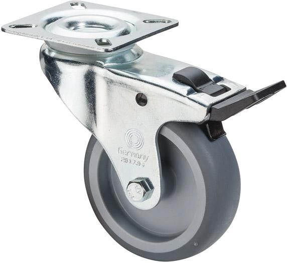 Lenkrolle mit Feststeller A320.A80.075 Produktbild Lenkrolle mit Feststeller A320.A80.075