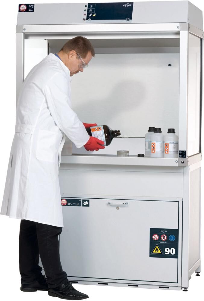 Asecos Basic Modul B 2 1200x600x1100mm Produktbild Asecos Basic Modul B 2 1200x600x1100mm bild 2