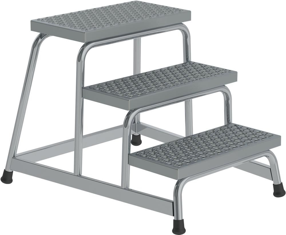 Günzburger Aluminium Arbeitspodest R 13 starr 3 Stufen Produktbild Günzburger Aluminium Arbeitspodest R 13 starr 3 Stufen