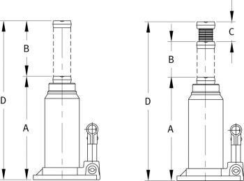 Compac Wagenheber hydr. 61,5 kg Druck 50 t Produktbild Compac Wagenheber hydr. 61,5 kg Druck 50 t bild 2