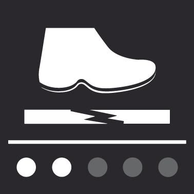 Coba Anti-Ermüdungsmatte 0.9m x 1.5m, schwarz/gelb Produktbild Coba Anti-Ermüdungsmatte 0.9m x 1.5m, schwarz/gelb bild 7