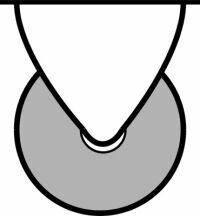 Bockrolle Gummirad A310.A80.050 Produktbild Bockrolle Gummirad A310.A80.050 bild 2