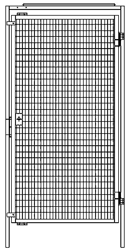 TTS Türelement 980x2000 mm RAL 1018 Produktbild TTS Türelement 980x2000 mm RAL 1018