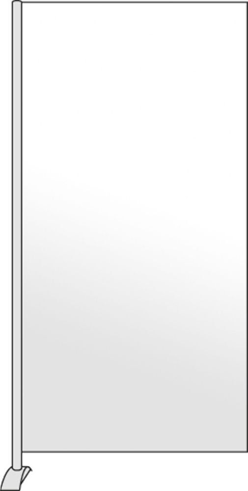 Kerkmann Stellwandelement Whiteboard B800xH1750mm Produktbild Kerkmann Stellwandelement Whiteboard B800xH1750mm