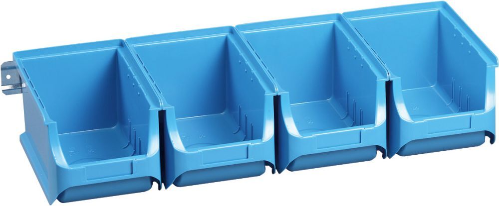 Sichtboxen-Set blau 600x240x125 mm Produktbild Sichtboxen-Set blau 600x240x125 mm