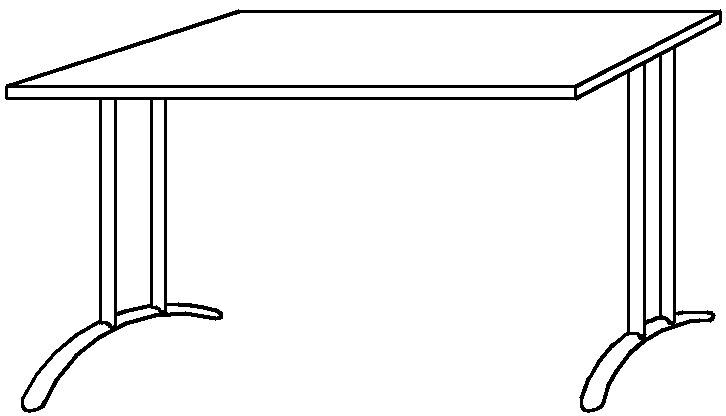 mm Schreibtisch Ahorn 1200x800 Produktbild mm Schreibtisch Ahorn 1200x800