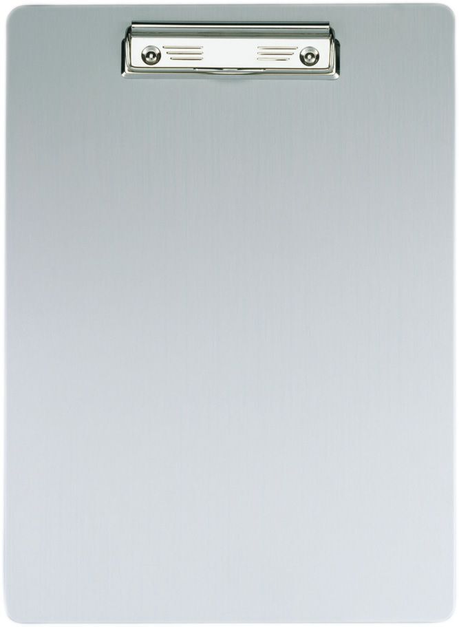 A4 Schreibplatte Alu m. Bügelklemme Produktbild A4 Schreibplatte Alu m. Bügelklemme