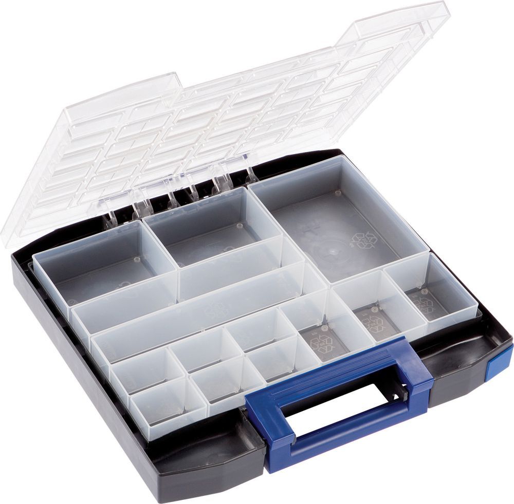 Raaco boxxser 55 6x6-14 Sortimentskoffer blau Produktbild Raaco boxxser 55 6x6-14 Sortimentskoffer blau bild 1
