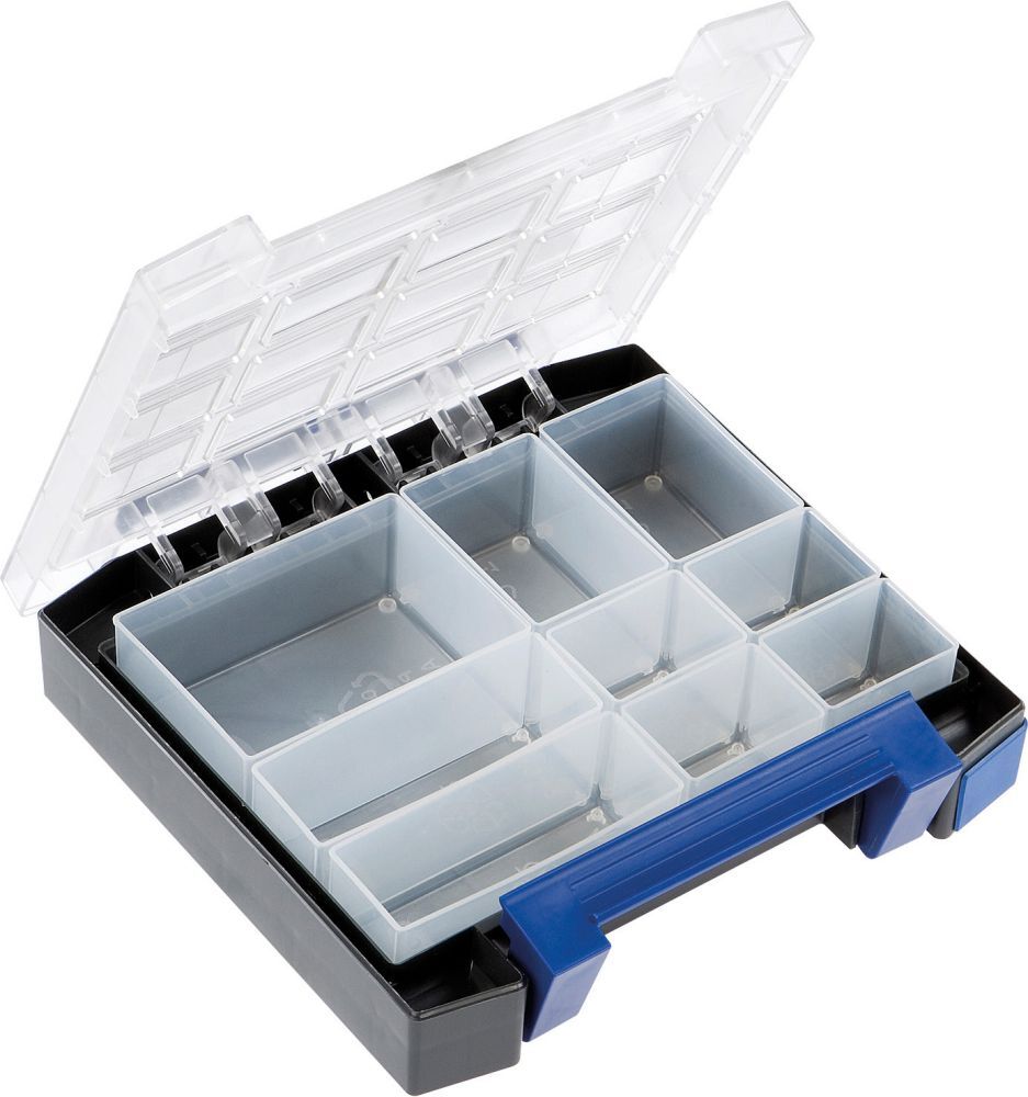Raaco Sortimentskoffer Boxxser 55 4x4-9 Einsätze Produktbild Raaco Sortimentskoffer Boxxser 55 4x4-9 Einsätze