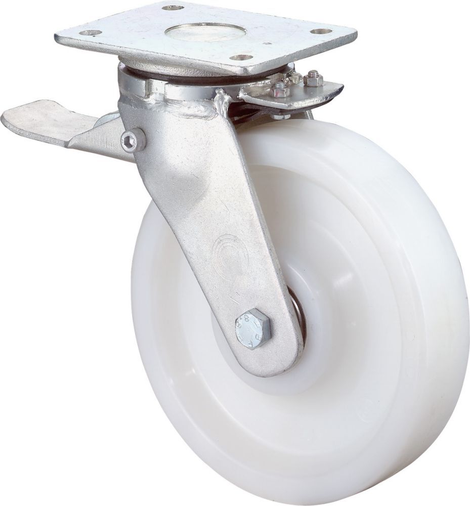 BS Rollen LenkrmFePolyrKuLaAnschrpl101 mm Produktbild BS Rollen LenkrmFePolyrKuLaAnschrpl101 mm