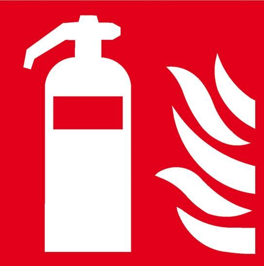 Schild Folie nl 200x200mmFeuerlöscher ISO Schild Folie nl 200x200mmFeuerlöscher ISO