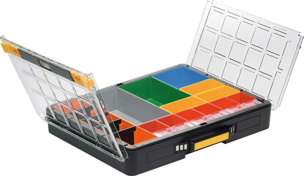 Allit Kleinteilekoffer 16 - 23 Faecher Produktbild Allit Kleinteilekoffer 16 - 23 Faecher