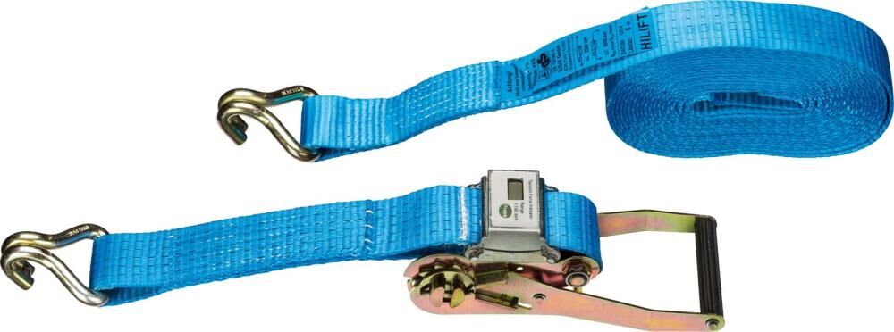 Langhebel-Zurrgurt 6 m 50mm,  5 T, Karabinerhaken Produktbild Langhebel-Zurrgurt 6 m 50mm,  5 T, Karabinerhaken