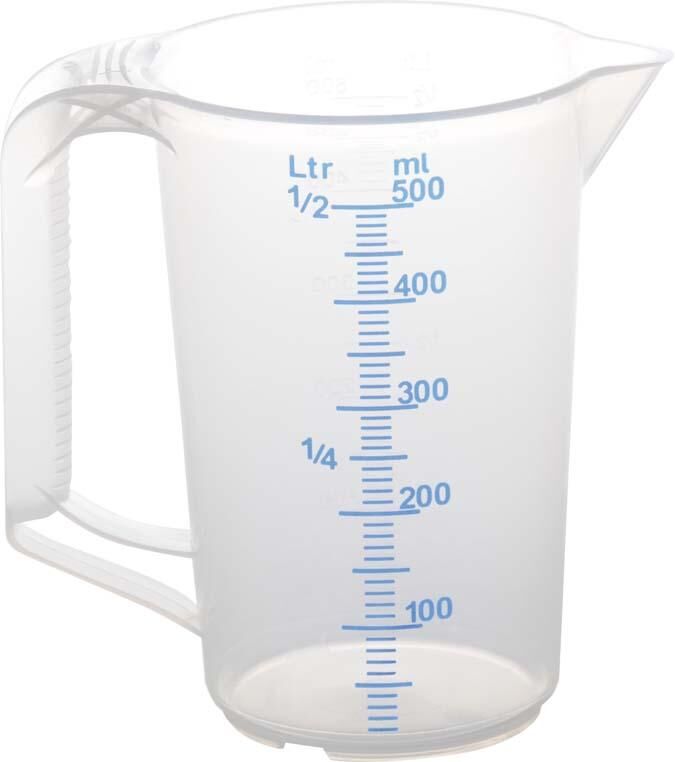 Hünersdorff Messkanne geschl.Griff 500ml Produktbild Hünersdorff Messkanne geschl.Griff 500ml