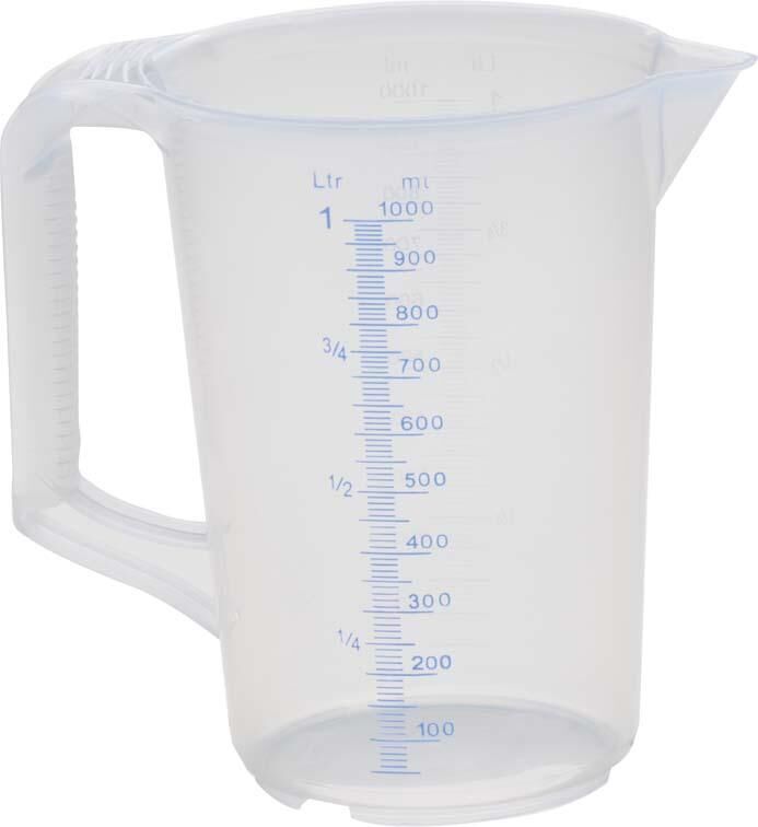 Hünersdorff Messkanne geschl.Griff 1000ml Produktbild Hünersdorff Messkanne geschl.Griff 1000ml