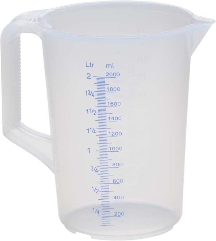 Hünersdorff Messkanne geschl.Griff 2000ml Produktbild Hünersdorff Messkanne geschl.Griff 2000ml