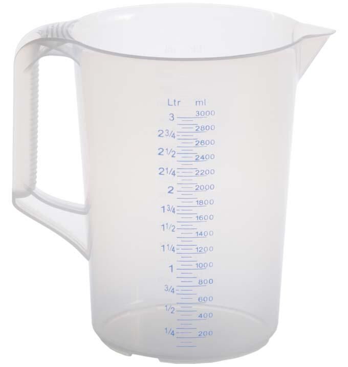 Hünersdorff Messkanne geschl.Griff 3000ml Hünersdorff Messkanne geschl.Griff 3000ml