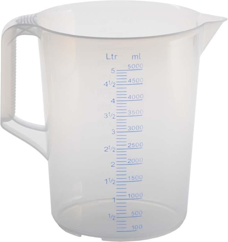 Hünersdorff Messkanne geschl.Griff 5000ml Produktbild Hünersdorff Messkanne geschl.Griff 5000ml