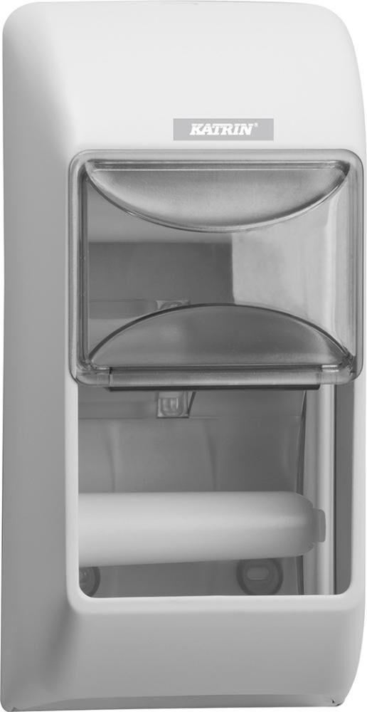 Katrin Toilettenpapierspender für 2 Rollen weiss Produktbild Katrin Toilettenpapierspender für 2 Rollen weiss