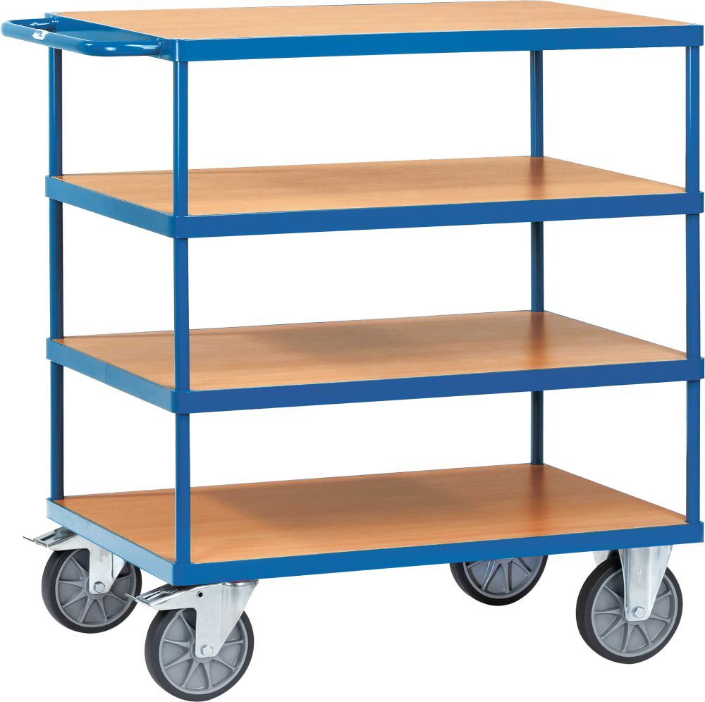FETRA Tischwagen Transportwagen 2442 500kg 4 Böden 1000x700mm Produktbild FETRA Tischwagen Transportwagen 2442 500kg 4 Böden 1000x700mm
