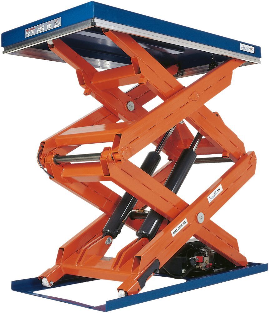 Edmolift Dplsch.-Hubtisch 1500kg 2200x1200,Hub3000 Edmolift Dplsch.-Hubtisch 1500kg 2200x1200,Hub3000