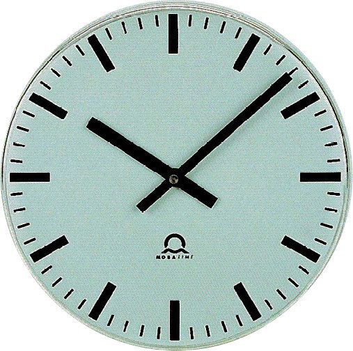 Bürk Mobatime Quarz Wanduhr D 300 mm Schmalstrich Produktbild Bürk Mobatime Quarz Wanduhr D 300 mm Schmalstrich