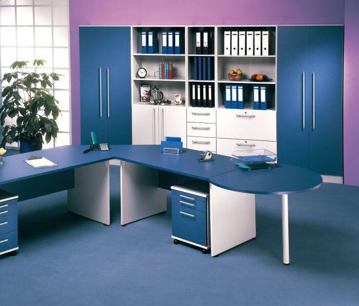 Hammerbacher Büroschrank Buche grau 800x420x2004 mm 4 Böden Produktbild Hammerbacher Büroschrank Buche grau 800x420x2004 mm 4 Böden bild 2